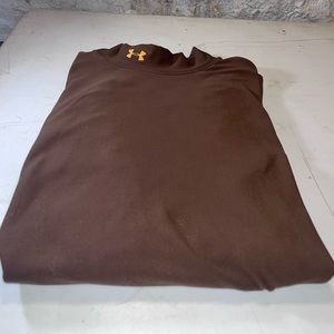 Under Armour Cold Gear - Men’s Size XXL - Brown w/ Yellow Symbol.
